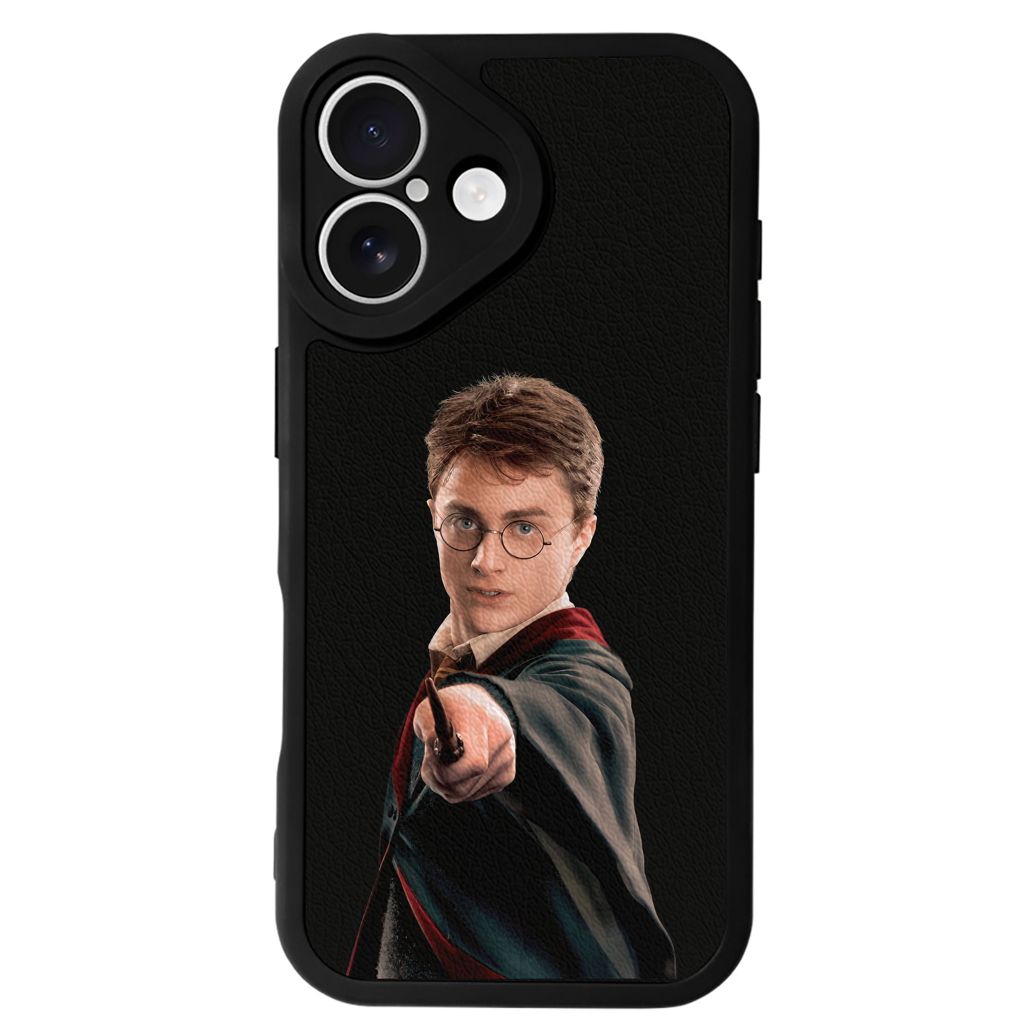 （画像用） Harry Potter ハリー・ポッターシリーズ 【iPhone 16シリーズ対応】シリコンスマホケース（レザー調） 材質：シリコン
